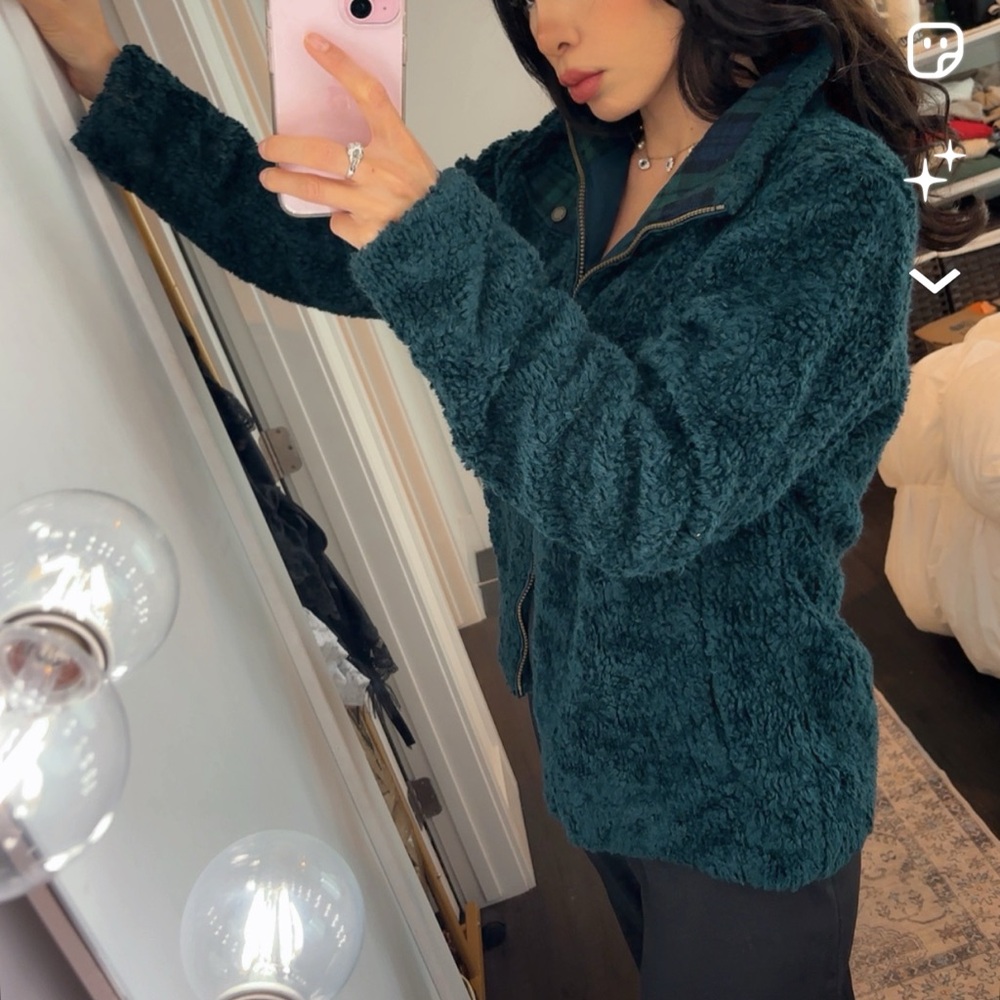 Pendleton Dark Teal Teddy Jacket - image 4